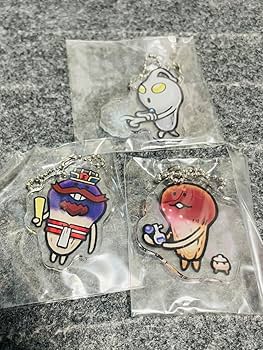 Amazon.co.jp: 大なめこ展限定 なめこアクリルキーホルダー3種